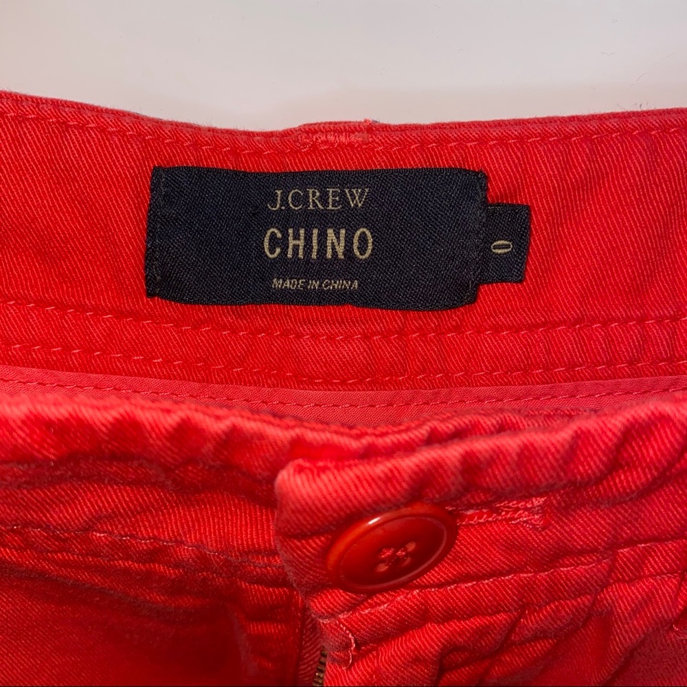J. Crew Red Chino Shorts - Picture 4 of 5